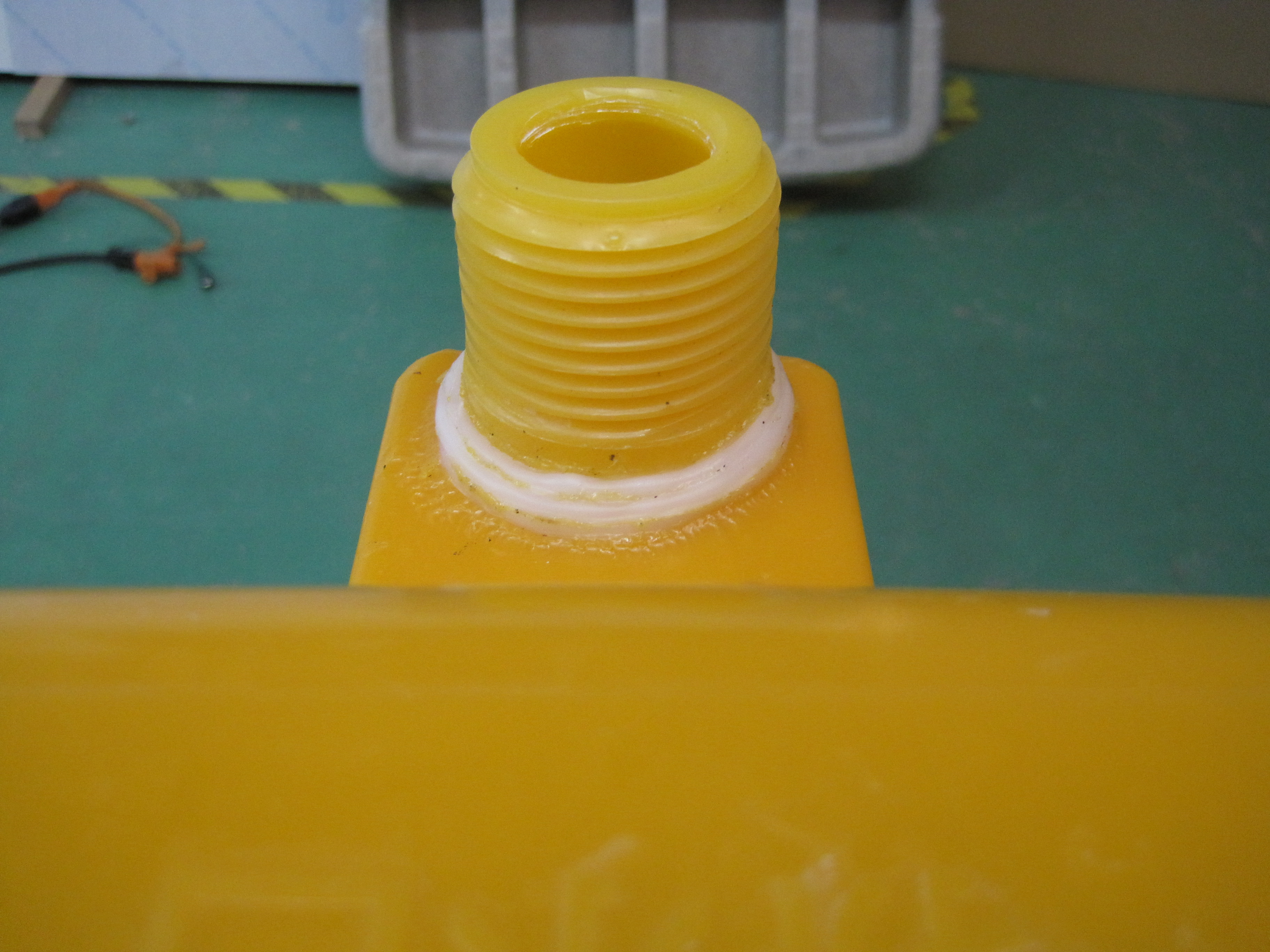 PEタンク修理後